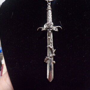 sword necklace